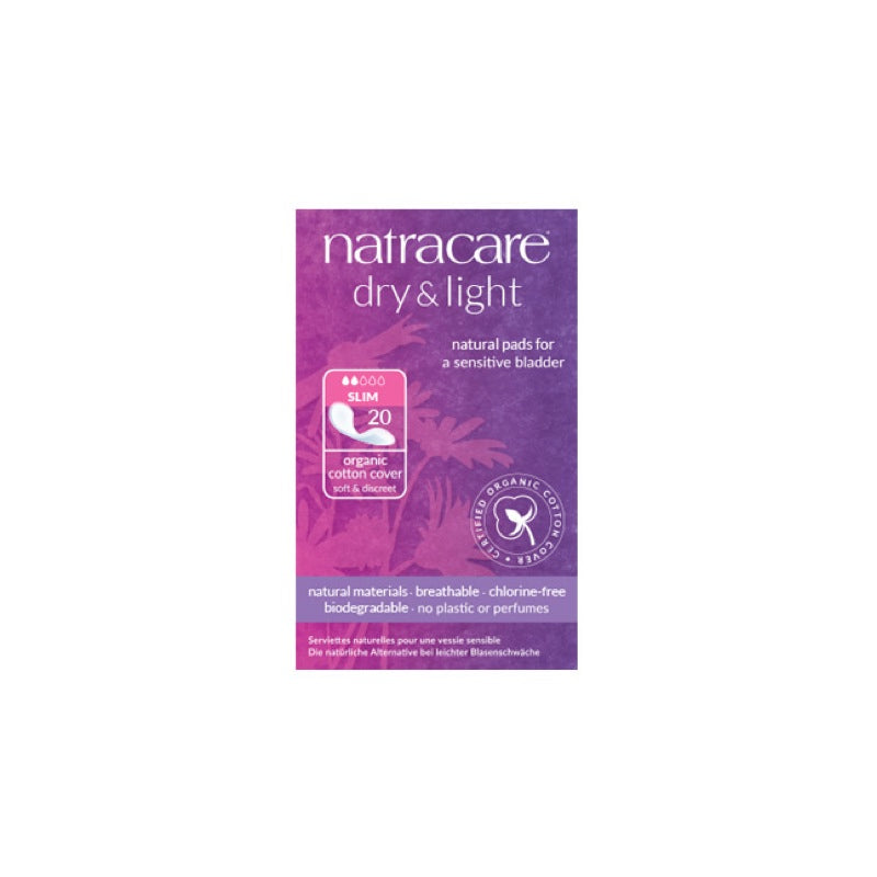 Natracare Dry Light Incontinence Pads MADE SAFE