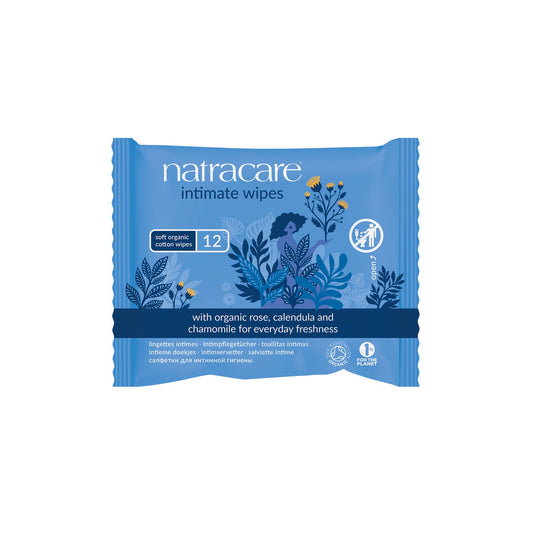 Natracare Organic Intimate Wipes MADE SAFE