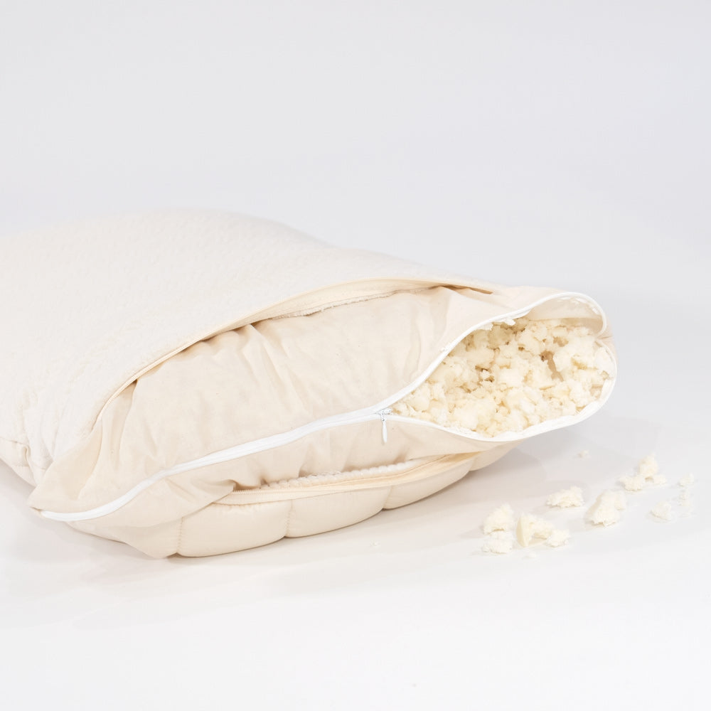 Naturepedic Organic 2-in-1 Adjustable Shredded Latex Pillow Fill MADE SAFE