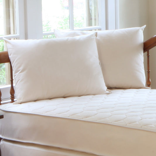 Naturepedic Organic Cotton PLA Pillow Lifestyle MADE SAFE