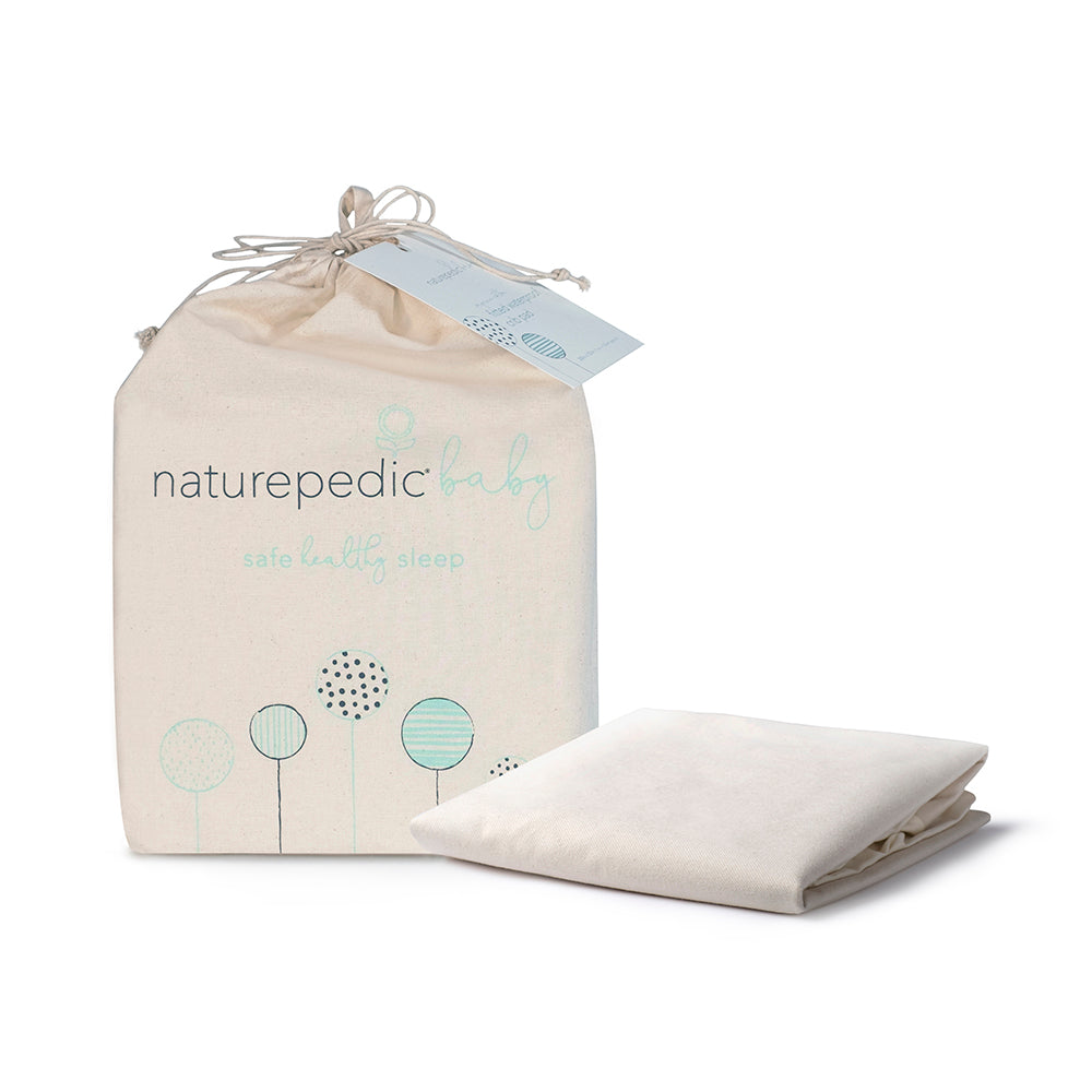 Naturepedic Organic Waterproof Crib Mattress Protector Pad MADE SAFE