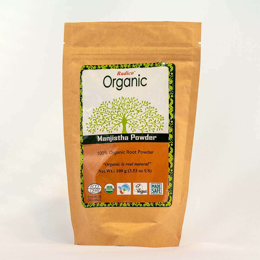 Radico Colour Me Organic Manjistha Powder Packaging MADE SAFE