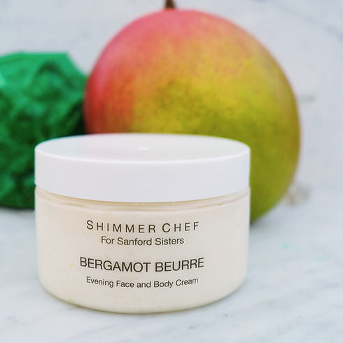 Shimmer Chef Bergamot Beurre Evening Face Body Balm MADE SAFE