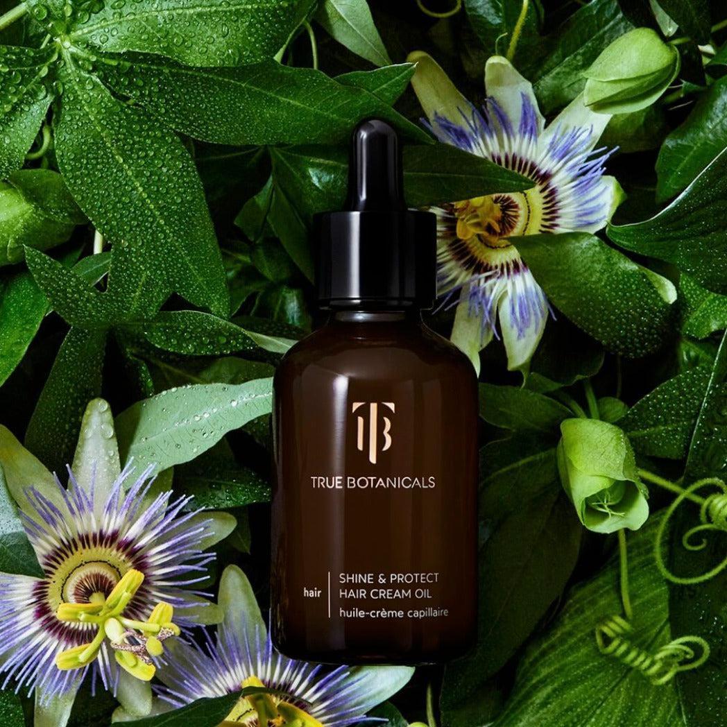 True Botanicals Shine Protect Hair Cream Oil MADE SAFE