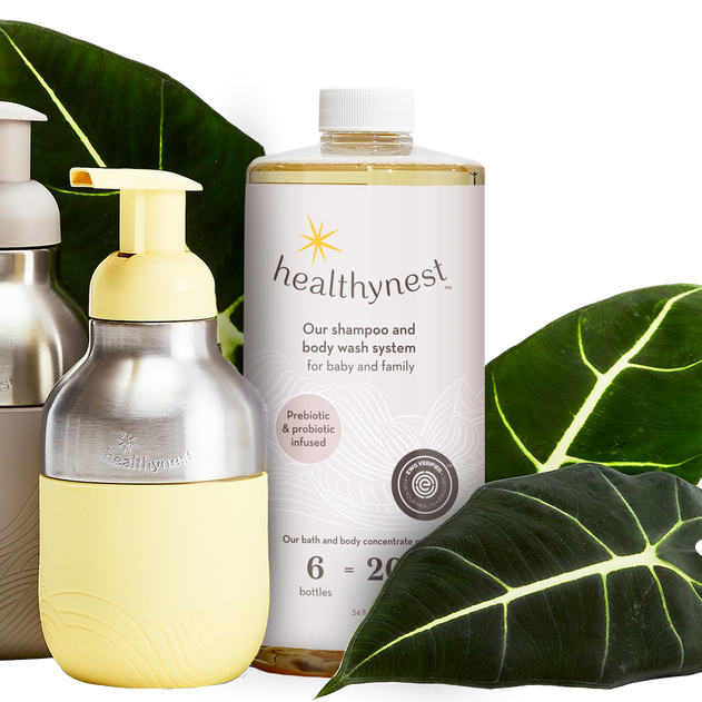 Healthybaby Our Shampoo + Body Wash Concentrate MADE SAFE a program